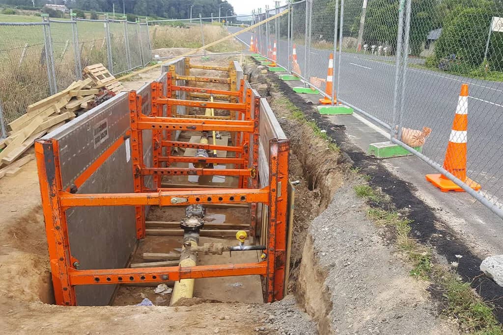 Trenchmate equipment in action