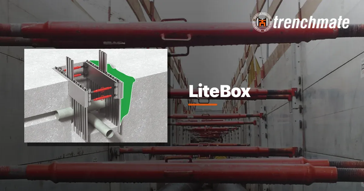 LiteBox Inflatable Trench Shield Alternative | Trenchmate